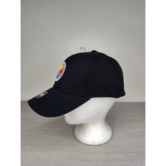 Pittsburgh Steelers NFL Team Apparel Hat Cap Fitted L/XL Black NEW - Picture 3 of 8